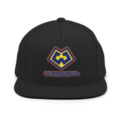 Wuanderful Locos logo on a limited edition black snapback cap